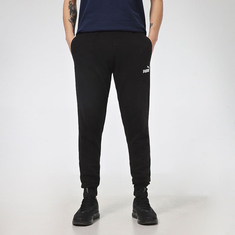 Puma Essentials Logo Pants 'Black White' 588671-01 sold by KicksCrew product image thumbnail 3