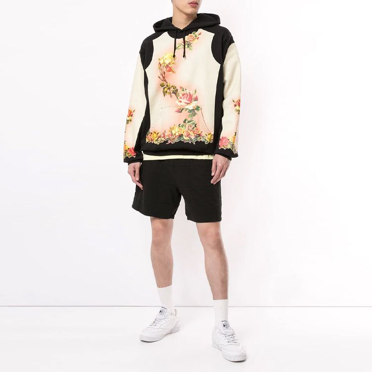 Supreme x Jean Paul Gaultier Floral Print Hooded Sweatshirt 'White Black Yellow' SUP-SS19-776 sold by KicksCrew product image thumbnail 3