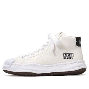 Maison MIHARA YASUHIRO BLAKEY OG Sole Canvas High-top Sneaker 'White' A08FW736-WHT sold by KicksCrew
