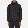 STONE ISLAND Pocket Detail Crinkle Reps Jacket 'Black' 771540723-V0029 sold by KicksCrew