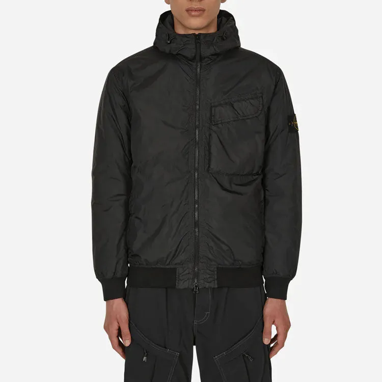 STONE ISLAND Pocket Detail Crinkle Reps Jacket 'Black' 771540723-V0029 sold by KicksCrew product image thumbnail 3