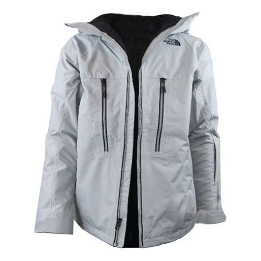 THE NORTH FACE Mens ThermoBall Snow Triclimate Jacket 'Grey' NF0A3323A1Z sold by KicksCrew