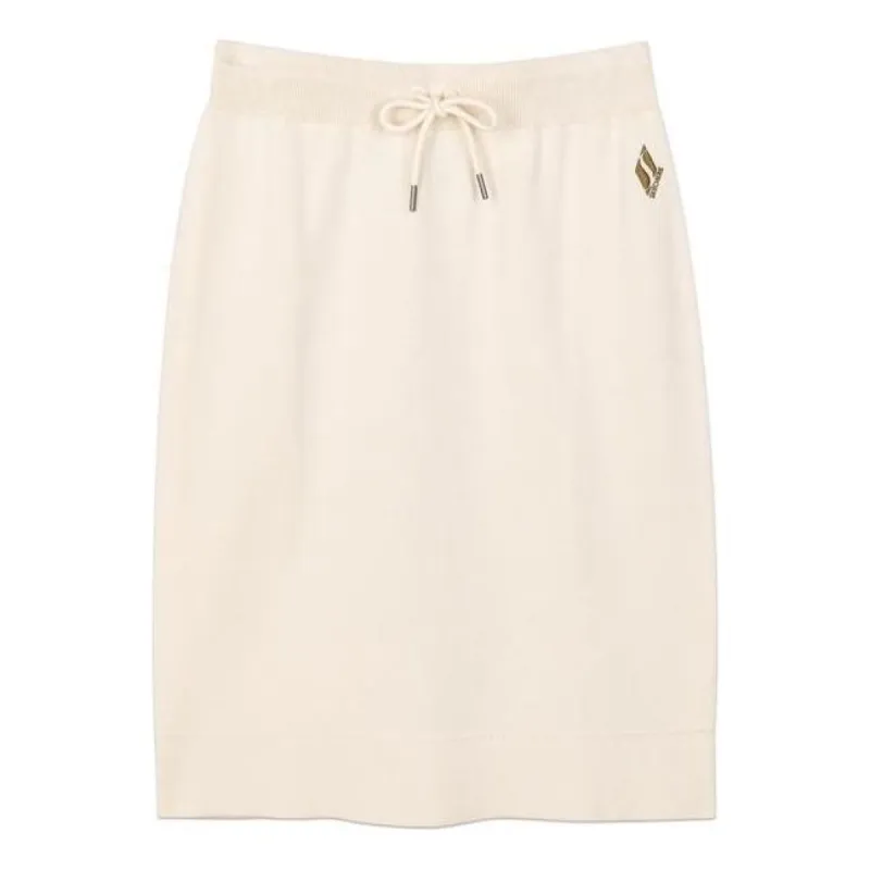 (WMNS) Skechers Diamond Collection Skirt 'White' L121W023 sold by KicksCrew