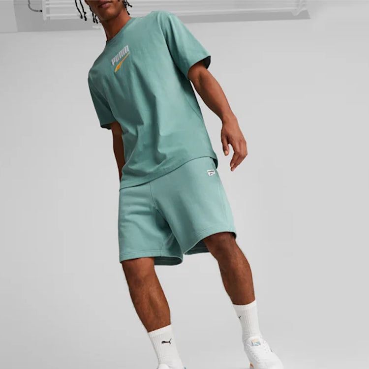 Puma Downtown Shorts 'Green' 538251-84 sold by KicksCrew product image thumbnail 3