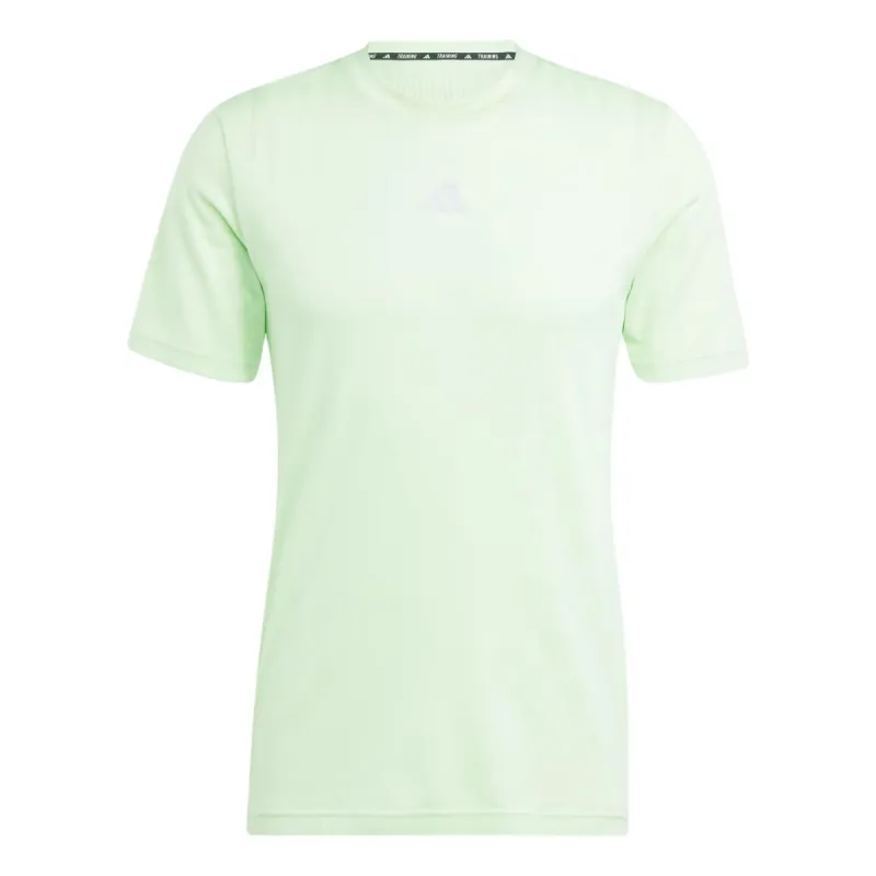 adidas HIIT Airchill Workout T-shirt 'Light Green' IS3730 sold by KicksCrew
