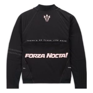 メンズウェア NIKE NOCTA Long Sleeve Woven Crew S GOLF Nike x NOCTA Long Sleeve Woven Crew (Pro Green & Black