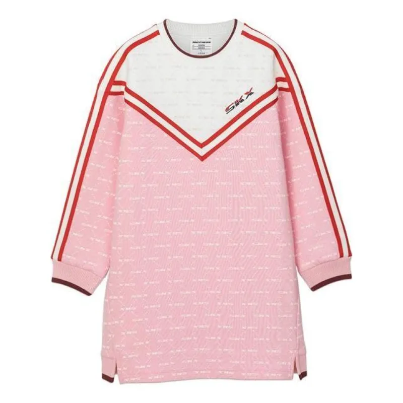 (GS) Skechers SKX Full Printed Dress 'Pink White' L121G055 sold by KicksCrew