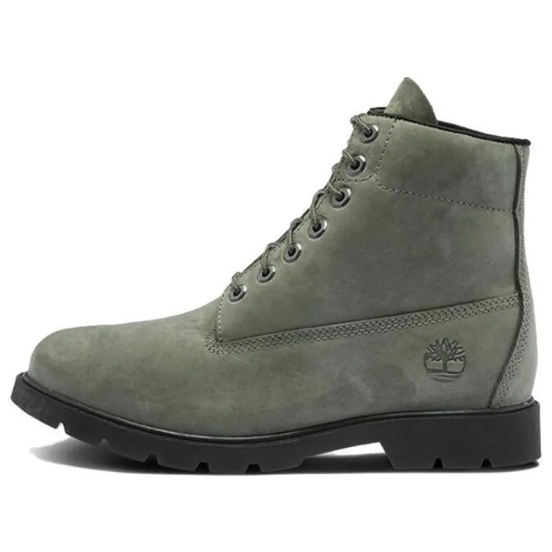 Timberland Basic 6 Inch Wide-Fit Non-contrast Boots 'Olive Green' A29E7 sold by KicksCrew