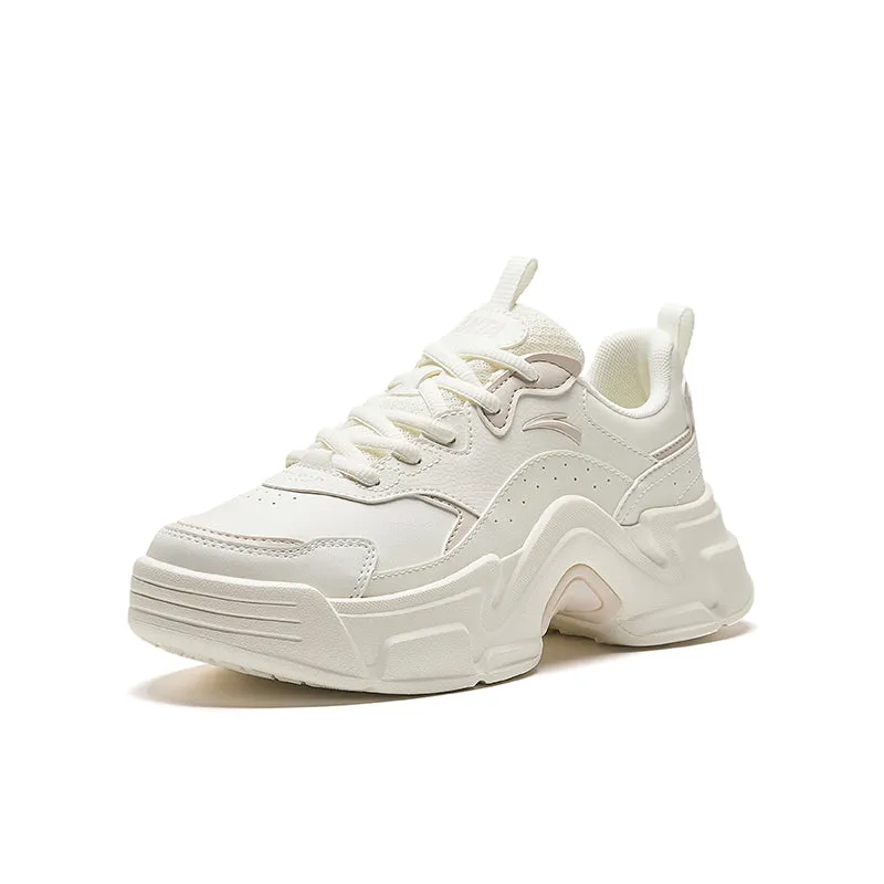 (WMNS) ANTA Platform Leather 'Ivory White Beige' 922328816-5 sold by KicksCrew product image thumbnail 2