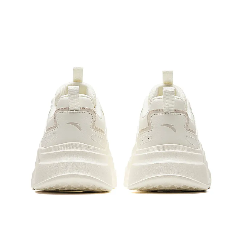 (WMNS) ANTA Platform Leather 'Ivory White Beige' 922328816-5 sold by KicksCrew product image thumbnail 4