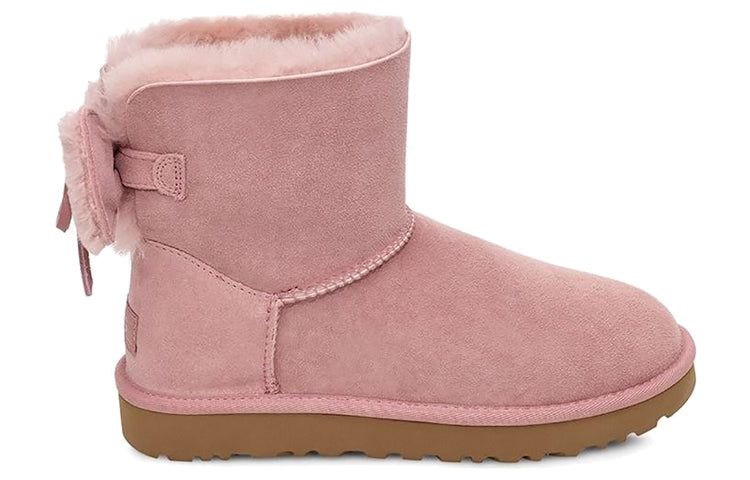 (WMNS) UGG Classic Dudble Bow Mini 'Pink' 1103652-PCRY sold by KicksCrew product image thumbnail 2