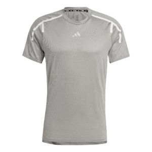 adidas Teach Not Preach Workout Tee 'Grey' HS7508 sold by KicksCrew