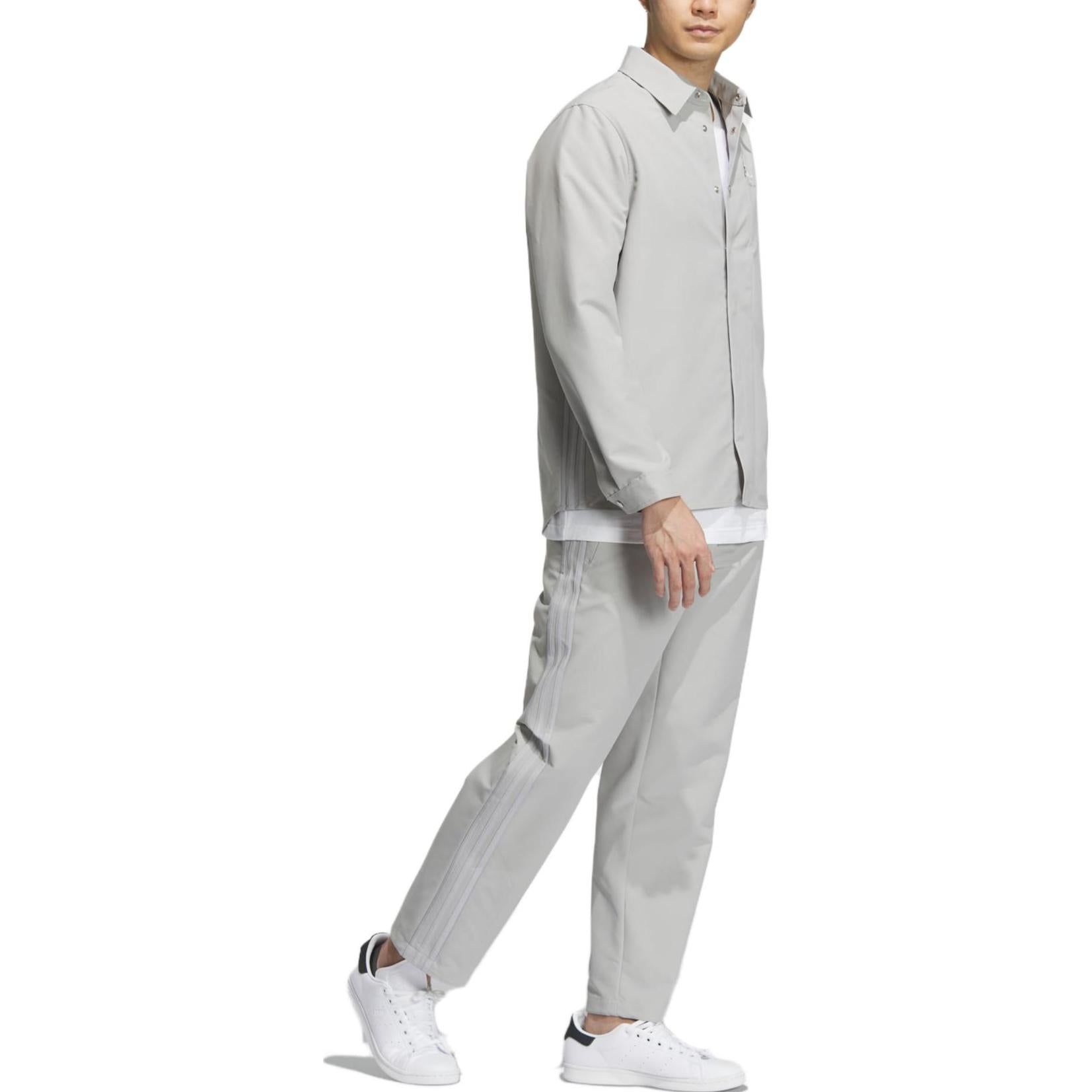 Adidas Utility Long-Sleeve Shirt 'Grey' IK3708 sold by KicksCrew product image thumbnail 2