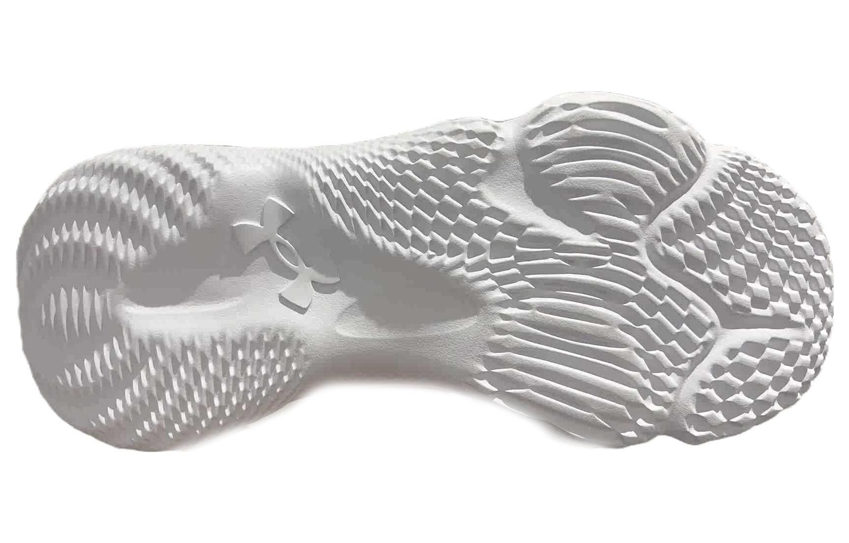 Under Armour Spawn FloTro Basketball Shoes 'White Yellow Blue' 3026640-100 sold by KicksCrew product image thumbnail 3