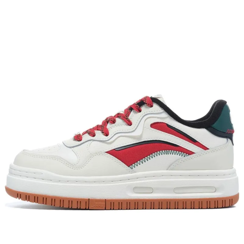 (WMNS) Li-Ning Future C1 'White Red Green' AGCT028-11 sold by KicksCrew