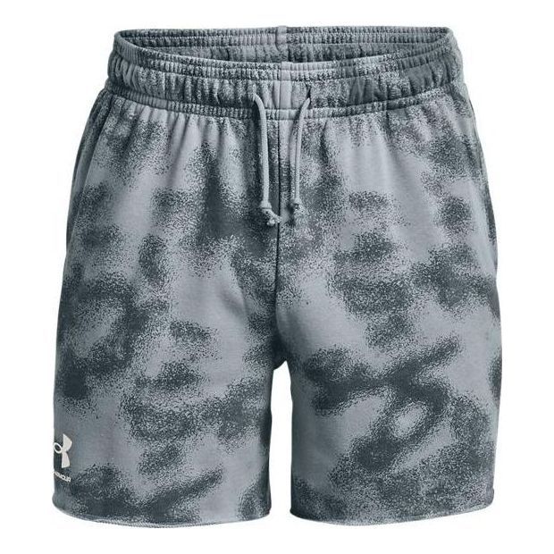 Under Armour Rival Terry 6inch Short 'Blue Grey' 1377578-465 sold by KicksCrew