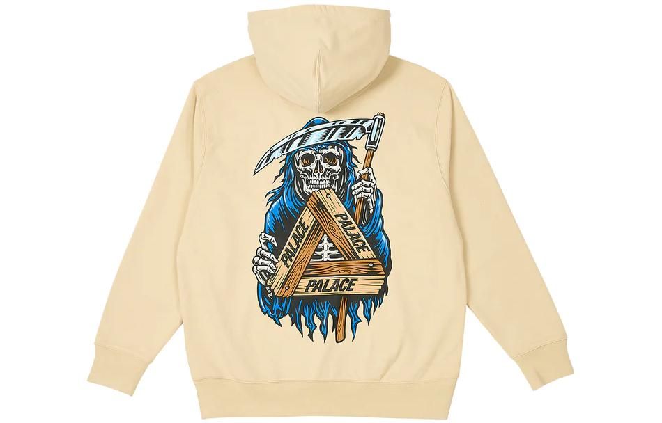 Palace Fw23 Reaper Hoodie 'Beige' P25HD001 sold by KicksCrew product image thumbnail 2