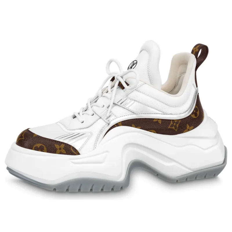 (WMNS) LOUIS VUITTON Archlight 2.0 Platform Sneakers 'White' 1ABHZN sold by KicksCrew