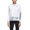 (WMNS) adidas Windbreaker Track Top 'White  Black' GD4612 sold by KicksCrew