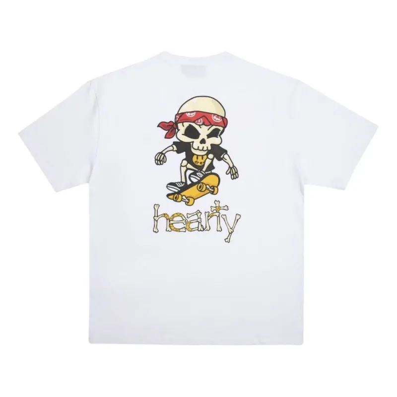 Drew House Hearty T-shirt 'White' DR-FW22-222 sold by KicksCrew
