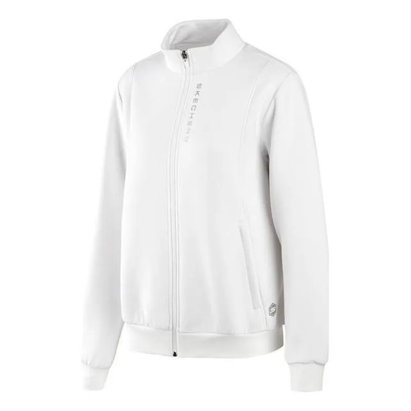 (WMNS) Skechers Sport Jacket 'White Black' P322W050 sold by KicksCrew