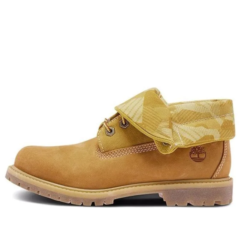 (WMNS) Timberland Roll Top Boots Basic 'Wheat Yellow' A28AT sold by KicksCrew