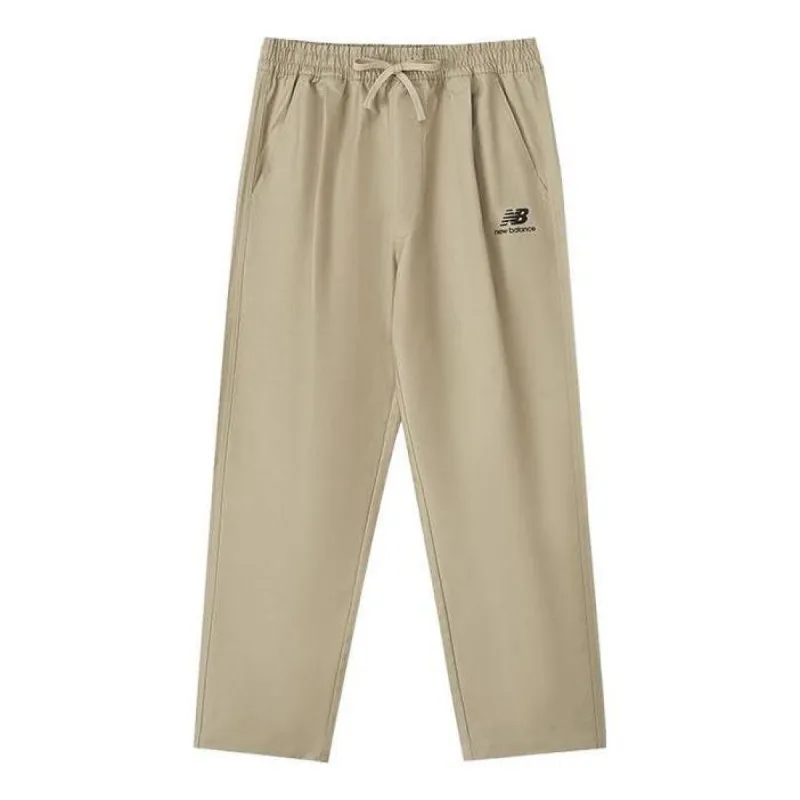 New Balance Essential Logo Pants 'Khaki' AMP31315-BNN sold by KicksCrew