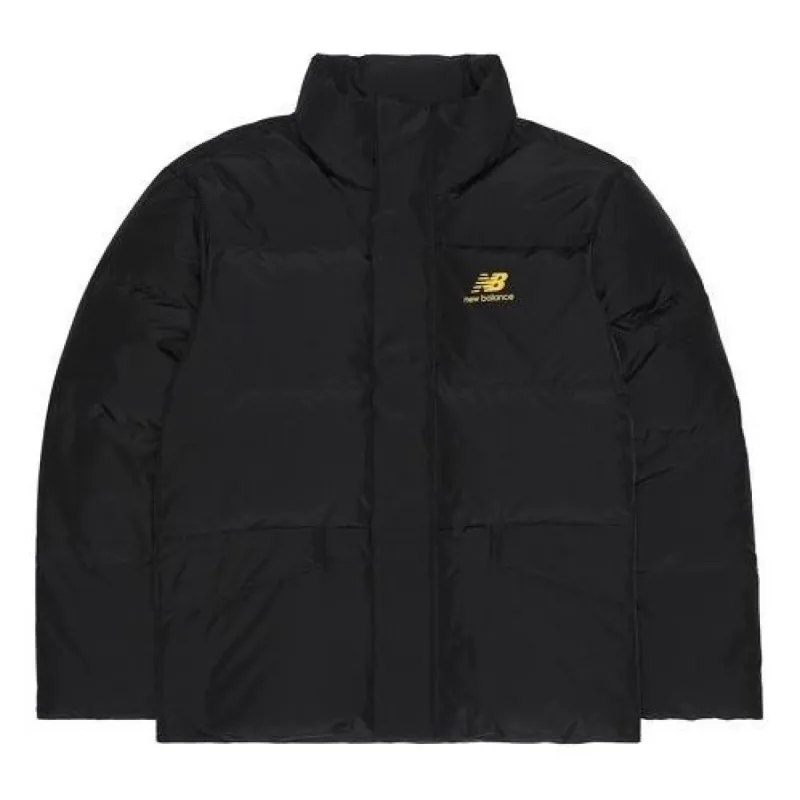 New Balance Warm Down Jacket 'Black' AMJ04346-BK sold by KicksCrew
