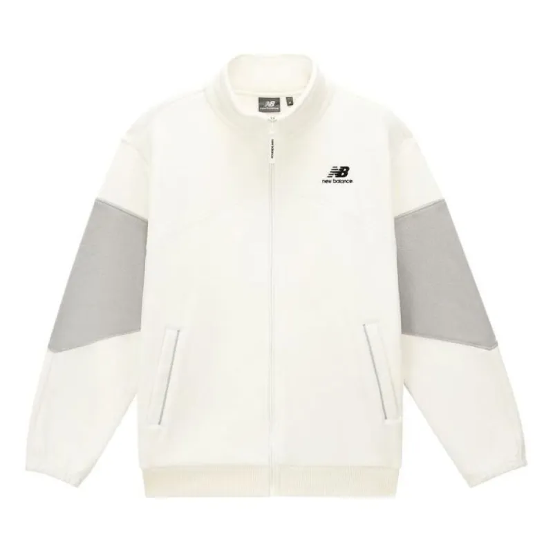 New Balance Casual Lifestyle Jacket 'White Grey' 6DD38811-IV sold by KicksCrew