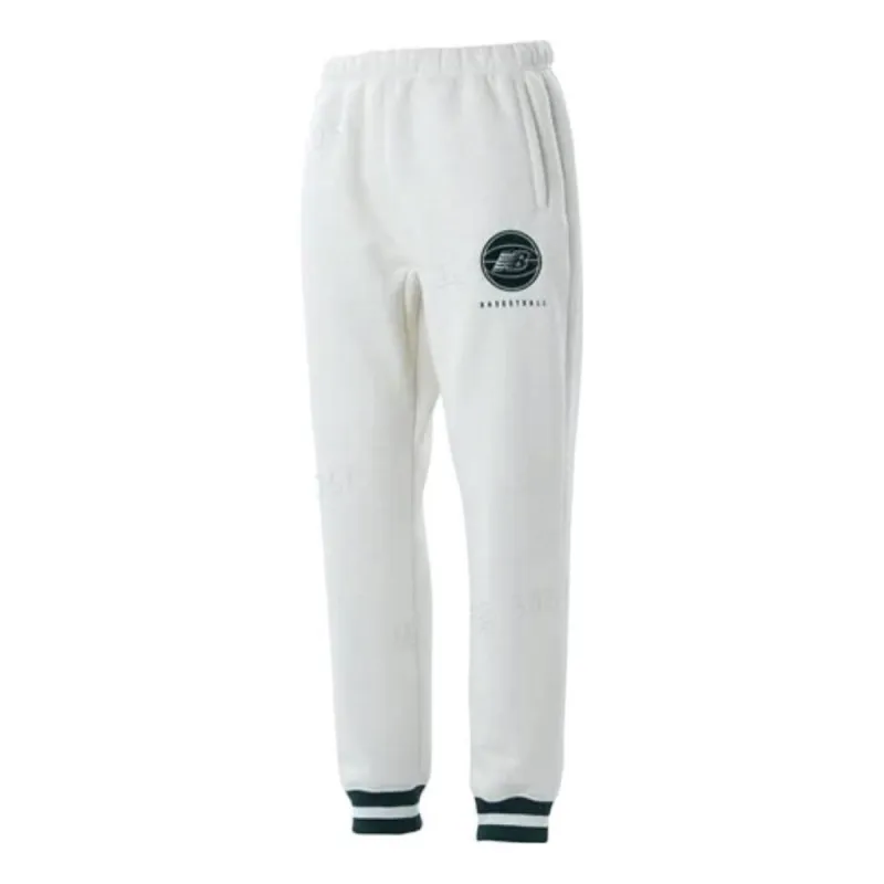 New Balance Sweat Bonding Fleece Pants 'Beige' AMP25118-SST sold by KicksCrew