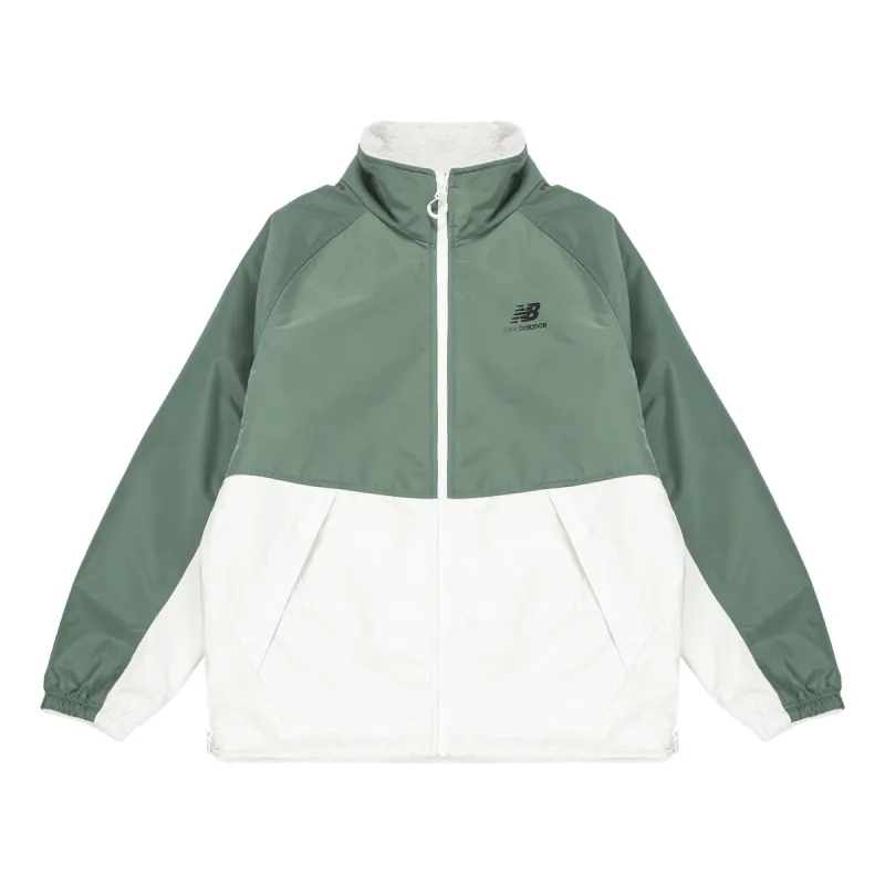 New Balance Sports Warm Reversible Jacket 'White Green' 6DC39703-IV sold by KicksCrew