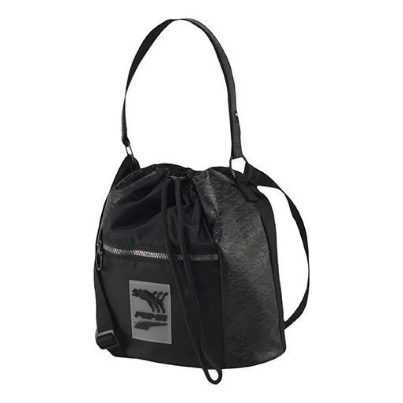 (WMNS) Puma Prime Time Bucket Bag 'Black' 077403-01 sold by KicksCrew