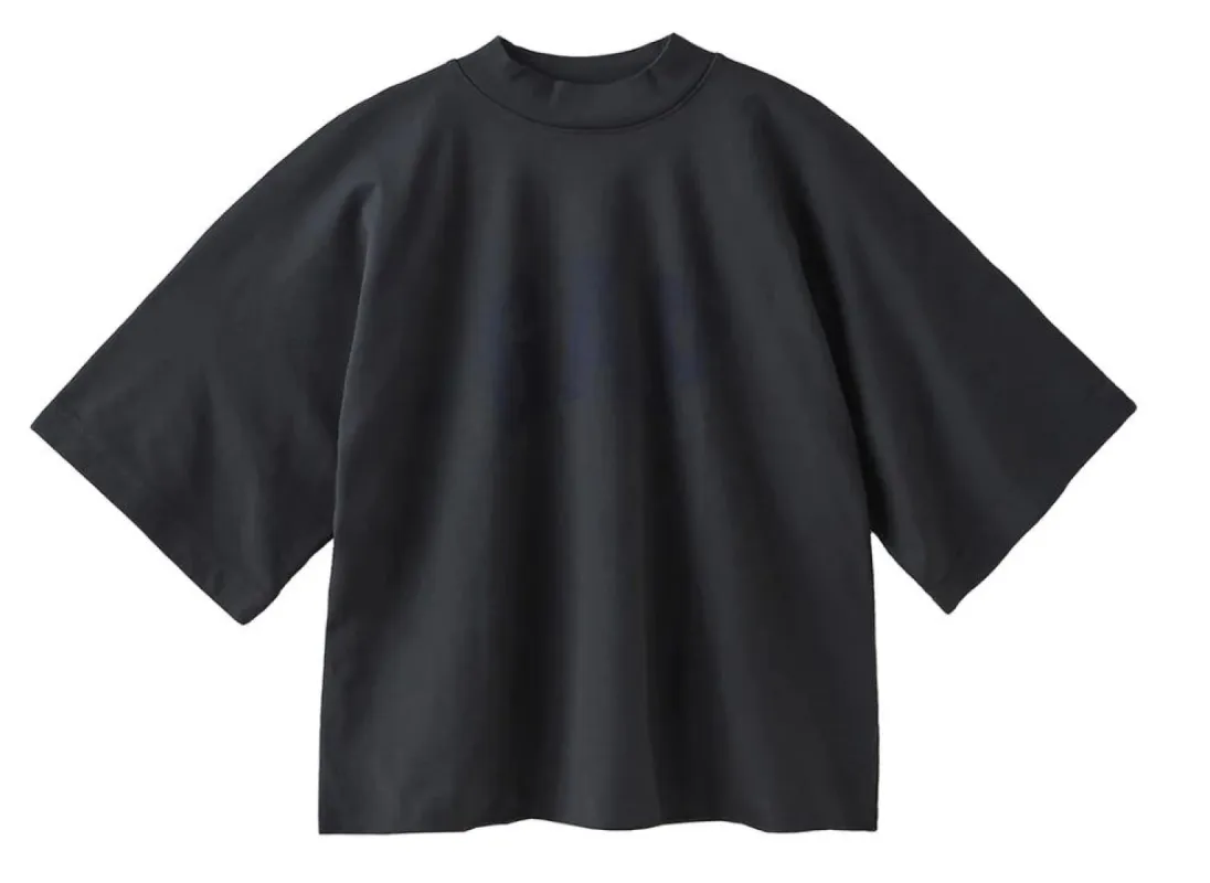 Yeezy Gap Engineered by Balenciaga SS22 Dove No Seam T-Shirt 'Black' 471281-05 sold by KicksCrew