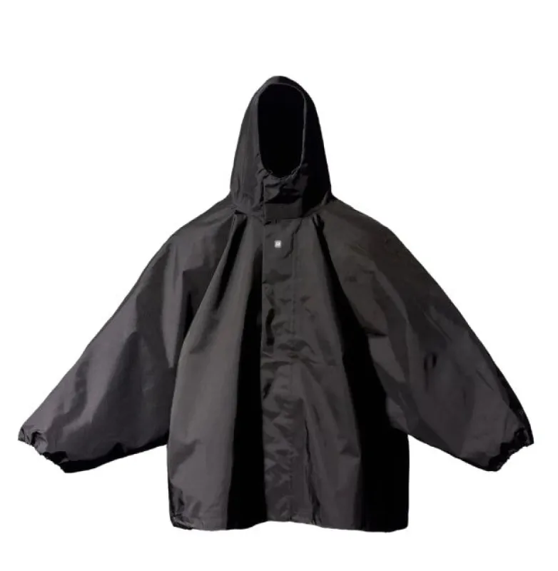 Yeezy Gap Engineered By Balenciaga Coated Cotton Anorak 'Black' 472890-00 sold by KicksCrew