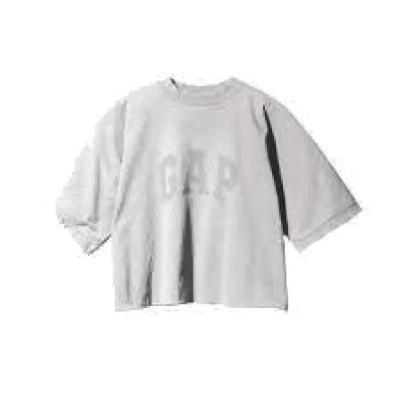 Yeezy Gap Engineered By Balenciaga SS22 Dove No Seam T-Shirt 'White' 469233-03 sold by KicksCrew