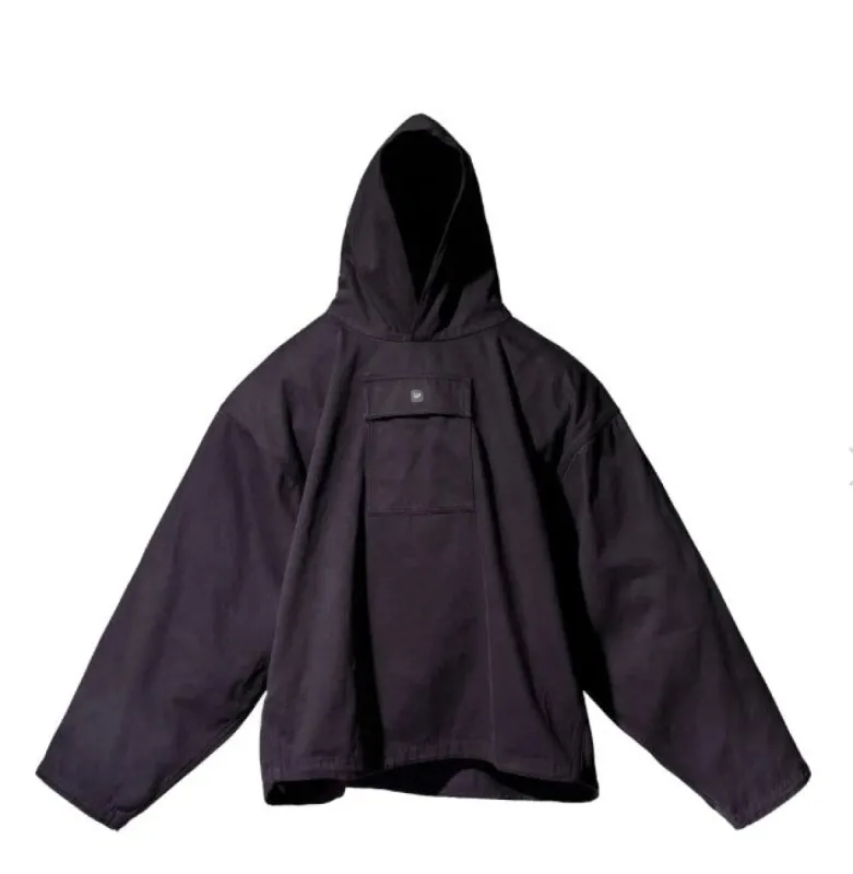 Yeezy Gap Engineered by Balenciaga Sateen Anorak 'Black' 471395-00 sold by KicksCrew