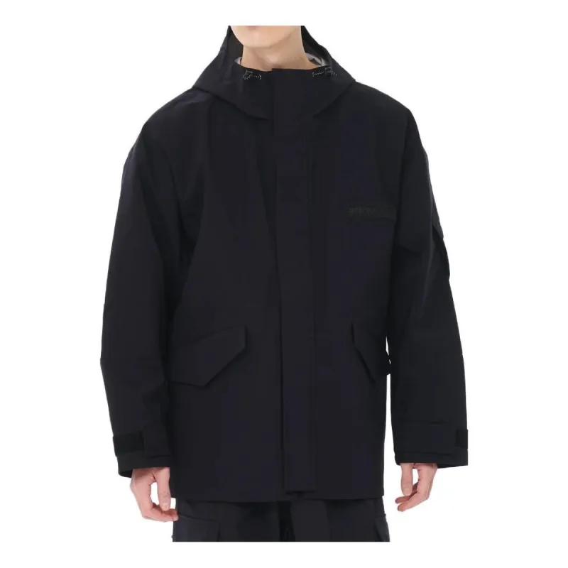 New Balance MET24 Military Shell Parka 'Black' AMJ35002-NV sold by KicksCrew