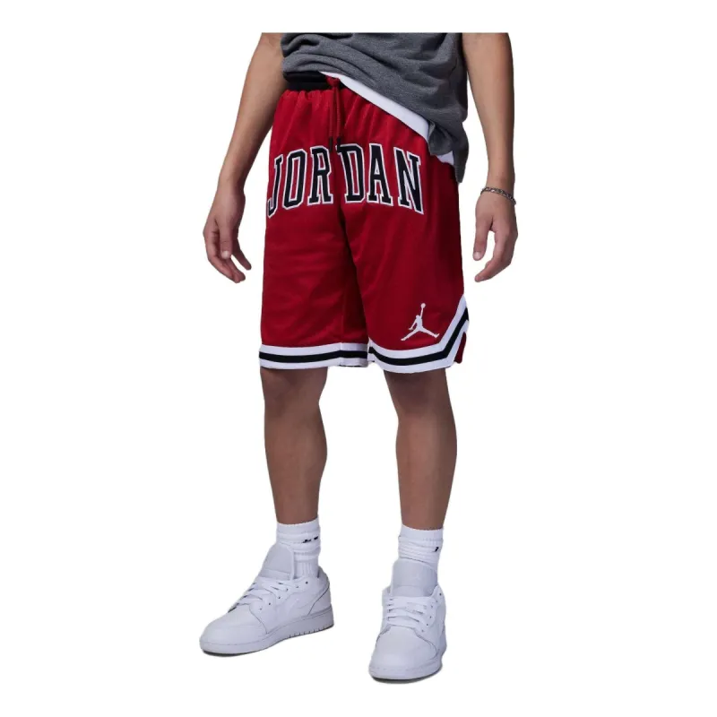(PS) Air Jordan Word mark Short 'Red' FQ0611-687 sold by KicksCrew