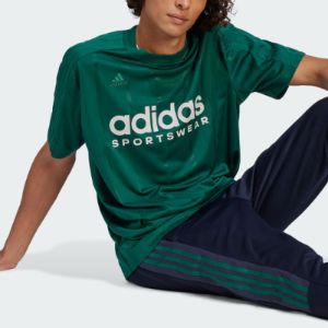 adidas Tiro Logo Tee 'Green' IQ0894 sold by KicksCrew