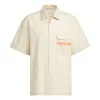 adidas Neo Woven Shirt 'Beige' IP4032 sold by KicksCrew