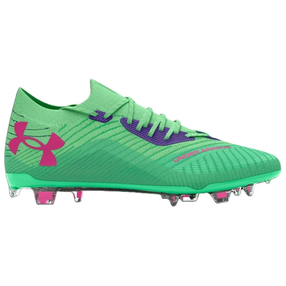 Under Armour Shadow Elite 2.0 FG 'Green Purple Pink' 3027239-300 sold by KicksCrew product image thumbnail 2