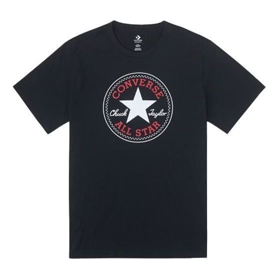 Converse Go-To All Star Patch Standard Fit T-Shirt 'Black' 10025459-A01 sold by KicksCrew