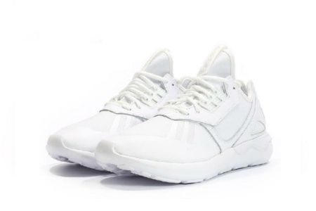 (WMNS) adidas Tubular Runner 'Triple White' B25087 sold by KicksCrew