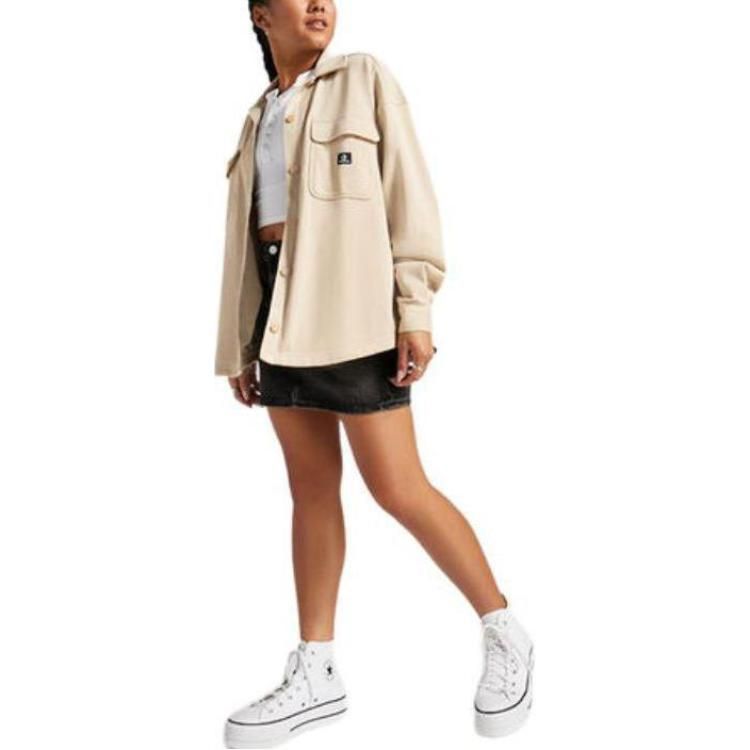 (WMNS) Converse Active Utility Shirt 'Nutty Granola' 10026034-A05 sold by KicksCrew product image thumbnail 2