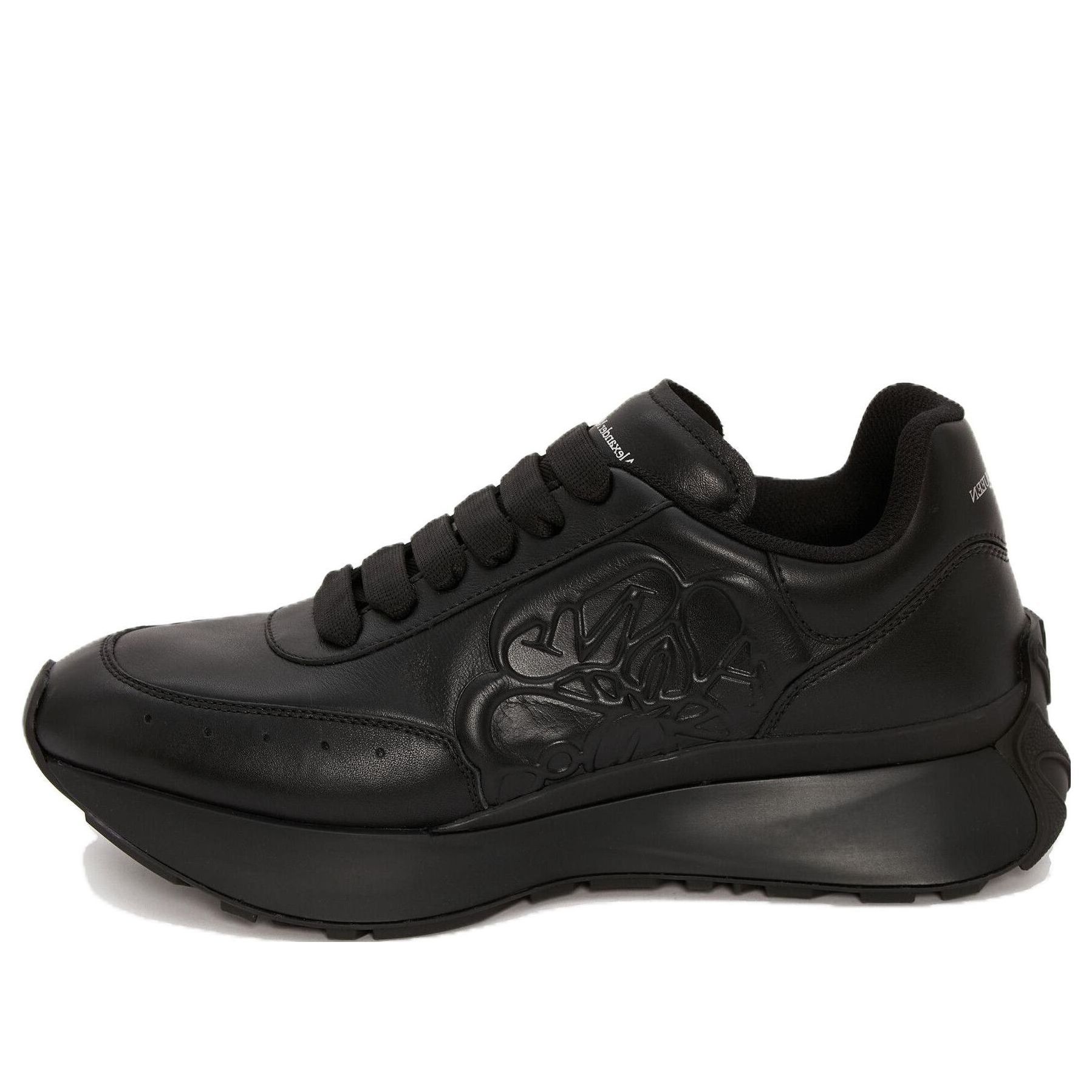 Alexander McQueen Sprint Runner 'Black' 688548WIC941000 sold by KicksCrew