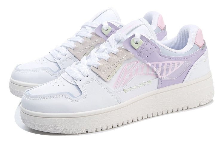 (WMNS) Li-Ning Tianji 'White Purple' AGCP362-12 sold by KicksCrew product image thumbnail 3