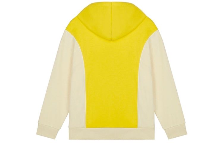 (WMNS) New Balance Athletics Fleece Hoodie 'Yellow Beige' AWT11502-FTL sold by KicksCrew product image thumbnail 2