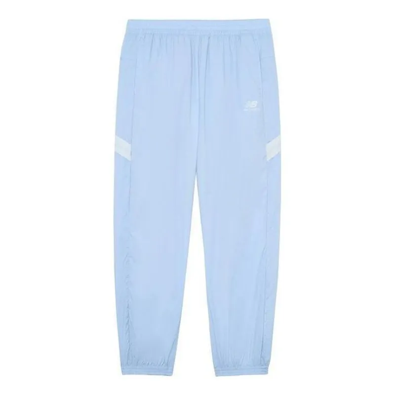 New Balance Logo Striped Joggers 'Sky Blue White' 5TC2U553-LBL made by New Balance