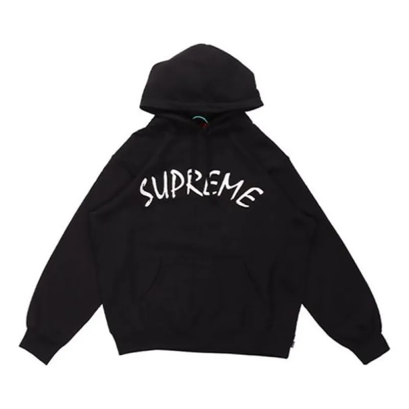 Supreme FTP Arc Hooded Sweatshirt 'Black White' SUP-SS21-631 sold by KicksCrew
