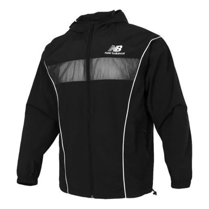 New Balance Athletic Windbreaker 'Black' AMJ11500-BK sold by KicksCrew